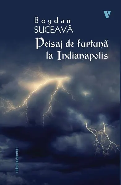 Coperta cărții Peisaj de furtună la Indianapolis