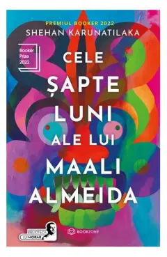 Coperta cărții Cele șapte luni ale lui Maali Almeida
