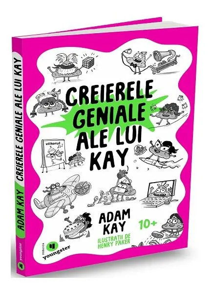 Coperta cărții Creierele geniale ale lui Kay