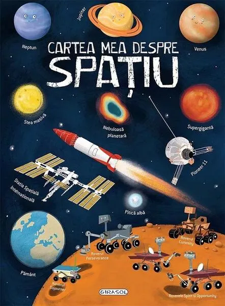 Coperta cărții Cartea mea despre spațiu