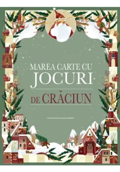 Coperta cărții Marea carte cu jocuri de Crăciun