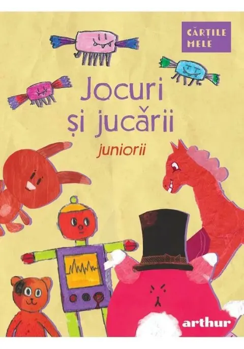 Coperta cărții Jocuri și jucării. Juniorii