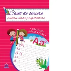 Coperta cărții Caiet de scriere pentru clasa pregatitoare