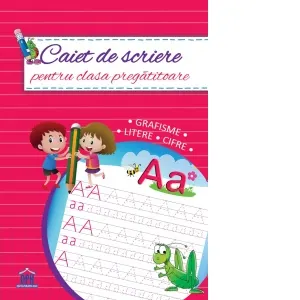 Coperta cărții Caiet de scriere pentru clasa pregatitoare