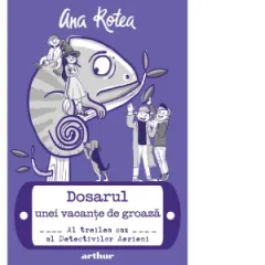 Coperta cărții Dosarul unei vacante de groaza: Al treilea caz al Detectivilor Aerieni