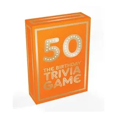 Coperta cărții 50 - the Birthday Trivia Game