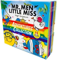 Coperta cărții Mr. Men & Little Miss Adventures Collection 12 Books Box Set by Roger Hargreaves