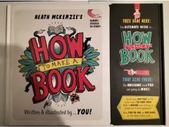 Coperta cărții How to make a book, Heath McKenzie