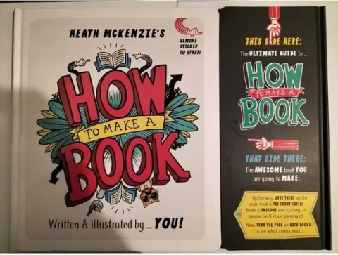 Coperta cărții How to make a book, Heath McKenzie