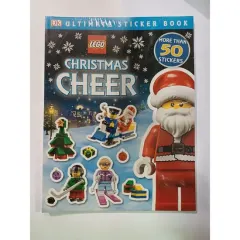 Coperta cărții Lego Ultimate Sticker Book Christmas Cheer, DK