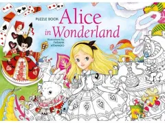 Coperta cărții Alice in Wonderland Puzzle Book