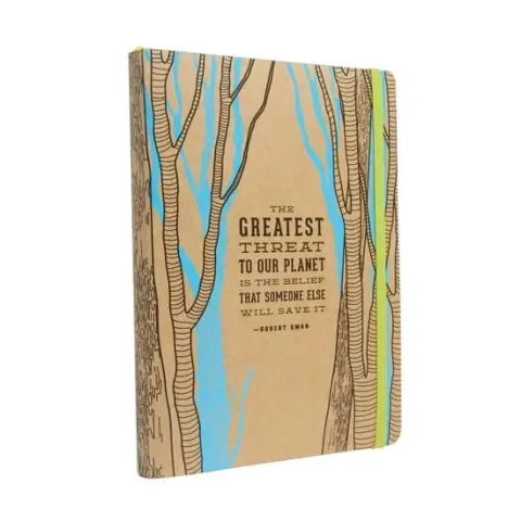 Coperta cărții Conservation Softcover Notebook: Notebook With Quotes
