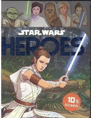 Coperta cărții Heroes 10 Button Sound Book (Star Wars)