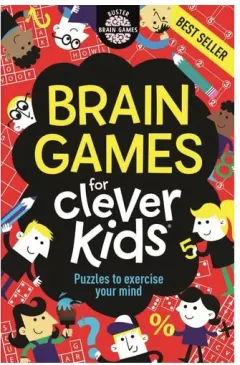 Coperta cărții Brain Games For Clever Kids