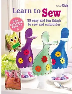 Coperta cărții Children's Learn to Sew Book
