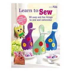 Coperta cărții Children's Learn to Sew Book