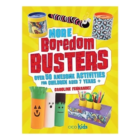 Coperta cărții More Boredom Busters: Over 50 awesome activities for children aged 7 years +