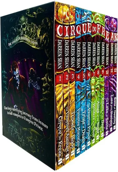 Coperta cărții Cirque Du Freak Series - Complete 12 Book Collection, Darren Shan