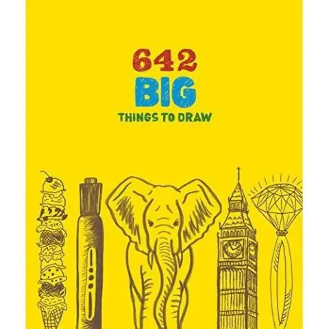 Coperta cărții 642 big things to draw