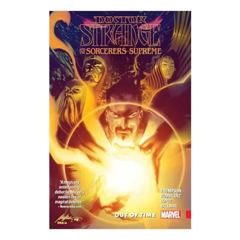Coperta cărții Doctor Strange and the Sorcerers Supreme, Robbie Thomas