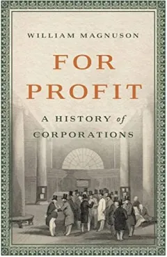 Coperta cărții For Profit, William Magnuson