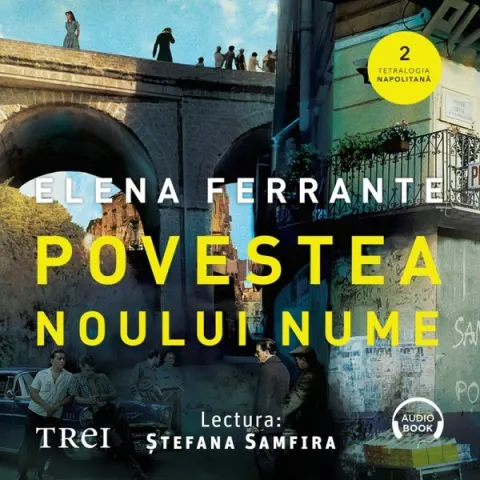 Coperta cărții Povestea noului nume (Tetralogia Napolitană, vol. 2) (audiobook)
