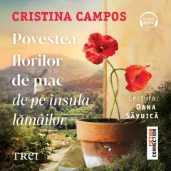 Coperta cărții Povestea florilor de mac de pe insula lămâilor (audiobook)