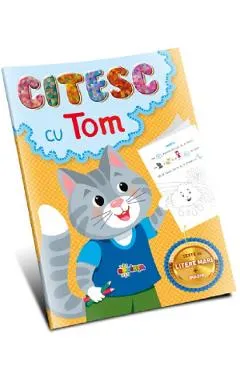 Coperta cărții Citesc cu Tom