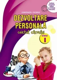 Coperta cărții Dezvoltare personala, caietul elevului clasa I