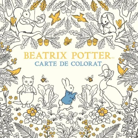 Coperta cărții Beatrix Potter - carte de colorat