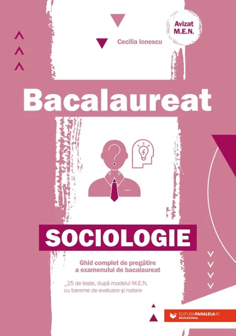 Coperta cărții Bacalaureat. Sociologie