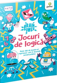 Coperta cărții Jocuri de logică. Brain Power