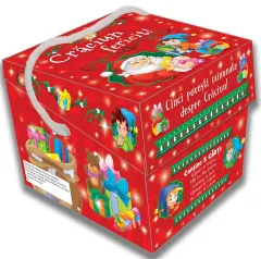 Coperta cărții Crăciun fericit. Cinci povești minunate despre Crăciun