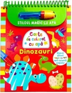 Coperta cărții Stiloul magic cu apa. Dinozauri
