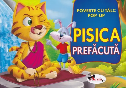 Coperta cărții Carte pop-up. Pisica prefacuta