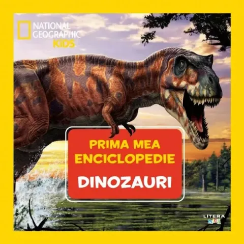 Coperta cărții Prima mea enciclopedie. Dinozauri