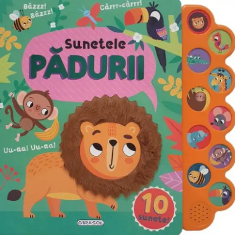 Coperta cărții Sunetele padurii
