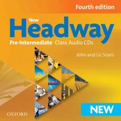 Coperta cărții New Headway 4th Edition Pre-Intermediate Class Audio Cds (3 Discs)-REDUCERE 20%