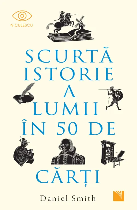 Coperta cărții Scurtă istorie a lumii în 50 de cărți