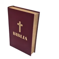 Coperta cărții Biblia, format 053 grena, aurita