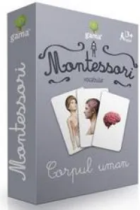 Coperta cărții Carti de joc Montessori - Corpul uman