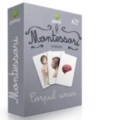 Coperta cărții Carti de joc Montessori - Corpul uman