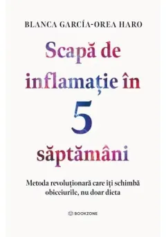 Coperta cărții Scapa de inflamatie in 5 saptamani. Metoda revolutionara care iti schimba obiceiurile, nu doar dieta