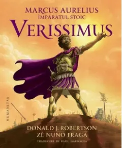 Coperta cărții Verissimus: Marcus Aurelius, imparatul stoic. Roman grafic