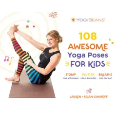 Coperta cărții 108 awesome yoga poses for kids