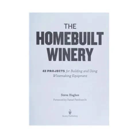 Coperta cărții The homebuilt winery