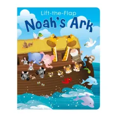 Coperta cărții Lift-the flap noah's ark