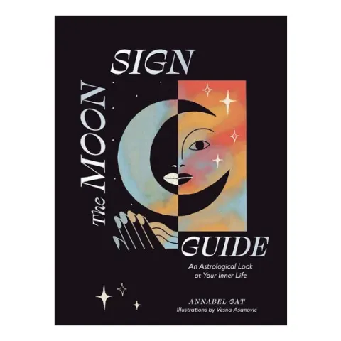 Coperta cărții The Moon sign guide: an astrological look at your inner life