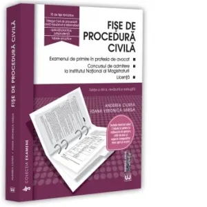 Coperta cărții Fise de procedura civila 2026. Editia a XIII-a, revazuta si adaugita