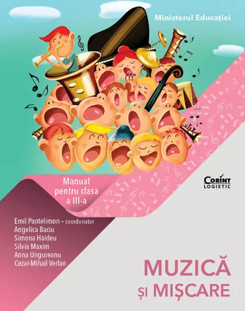 Coperta cărții Muzică și mișcare. Manual pentru clasa a III-a